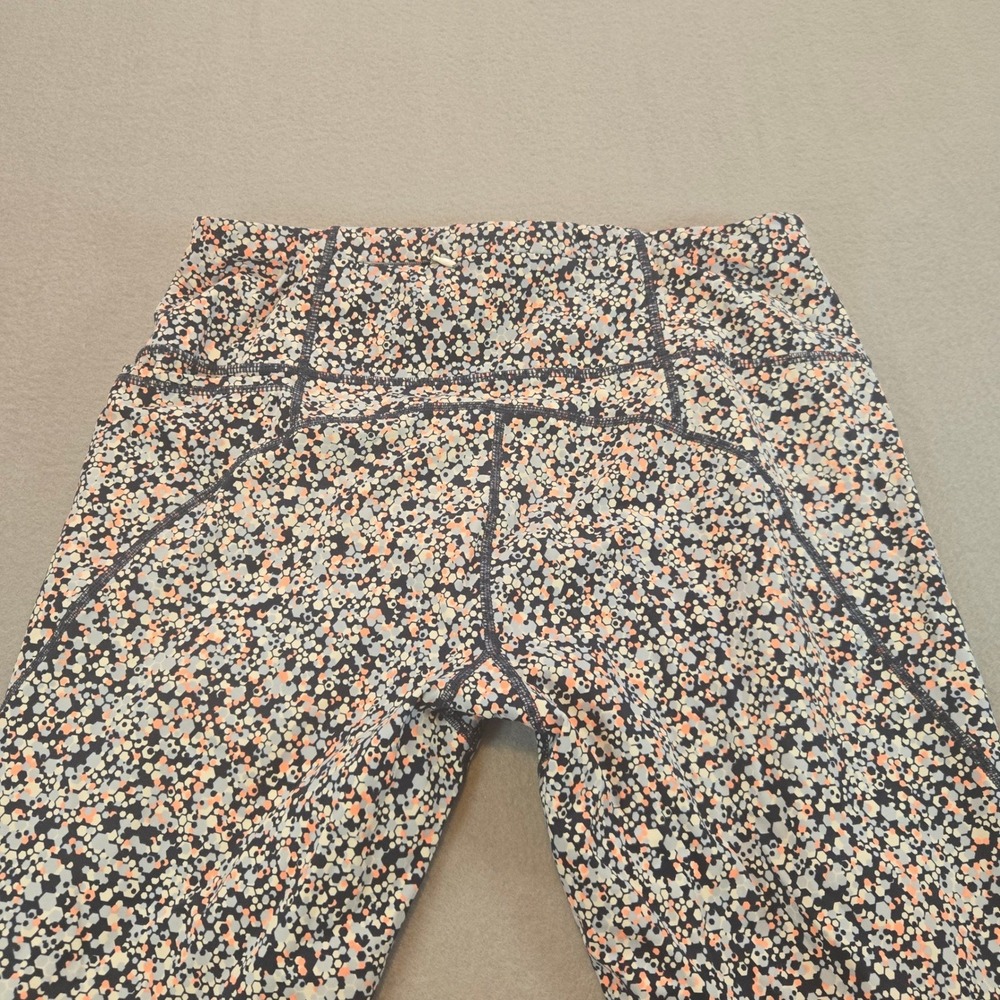 Sweaty Betty The Power Leggings Womens Medium Multi Geometric 7/8 Pocket SB4551A - Picture 3 of 9